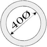 40Ø Flexschläuche ohne Reduzierung